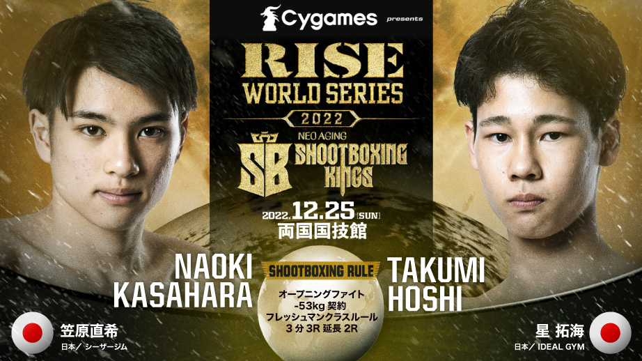Cygames presents RISE WORLD SERIES / SHOOTBOXING-KINGS 2022 ｜大会 
