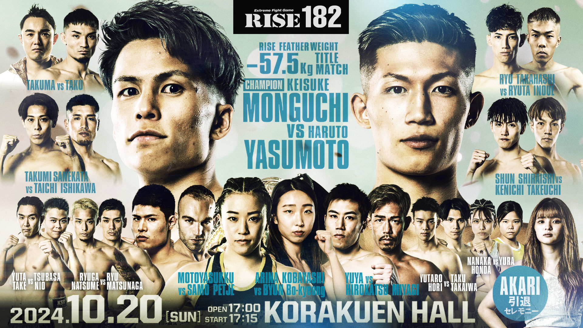 INSIDE RISE】門口佳佑vs安本晴翔 〜激闘の舞台裏〜｜2024.10.20