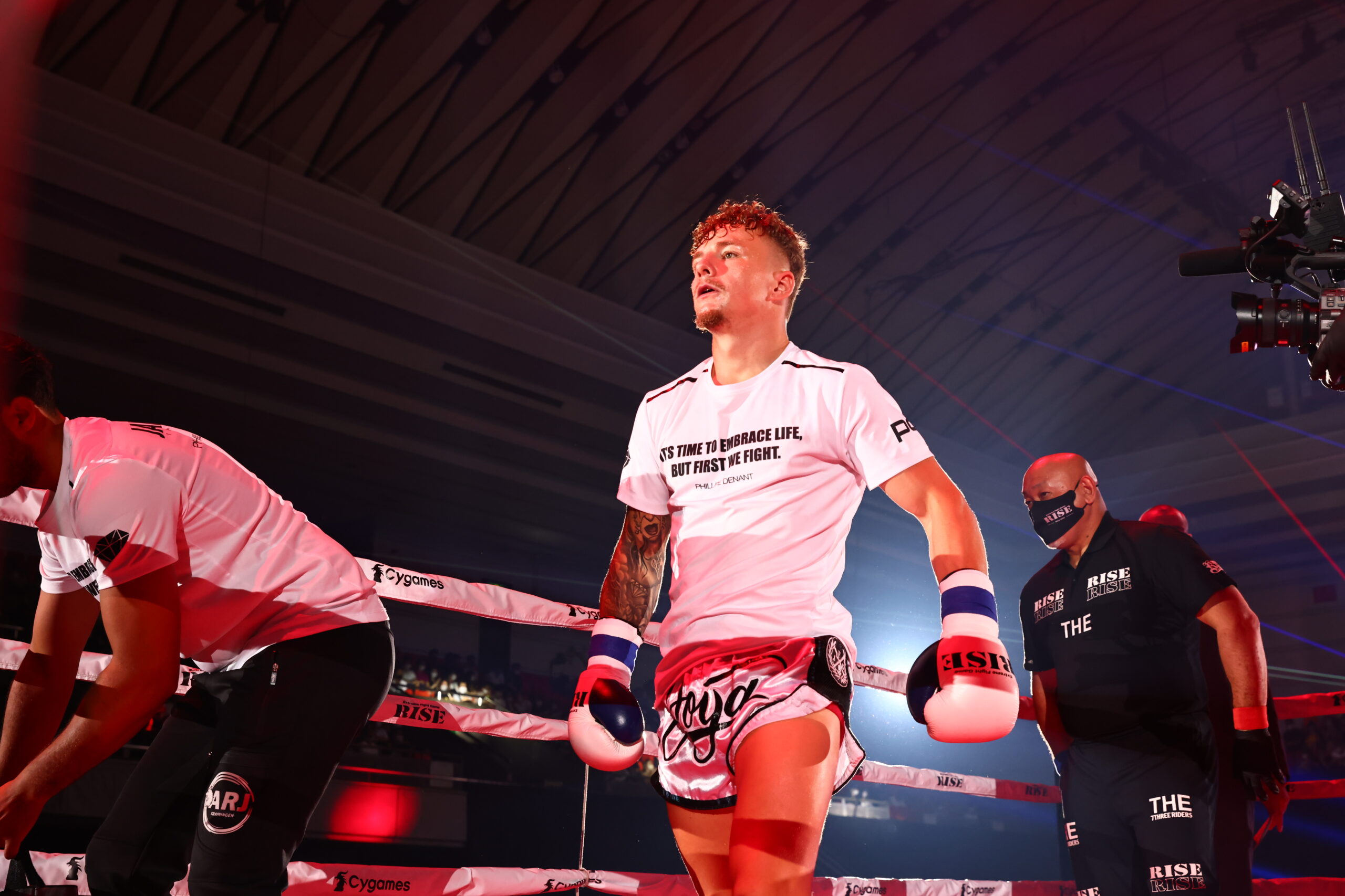 ヤン・カッファインタビュー『キックボクシングは僕の人生です。大きい